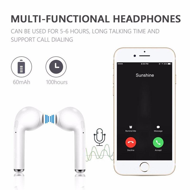 HBQ i7 Tws Twins Bluetooth Wireless Earbuds Headsets