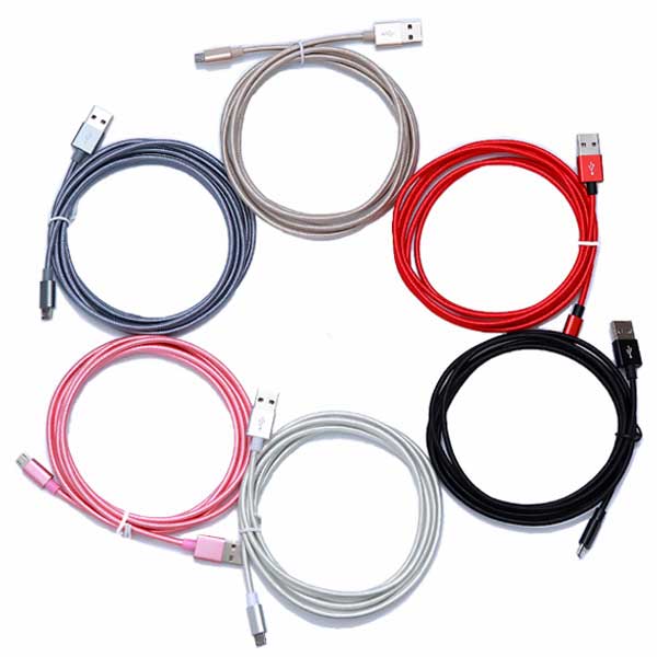 6ft long Fast Charging Braided cable