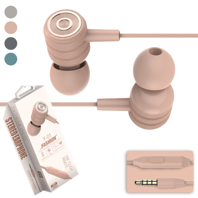 Luhe™ Y01 Earphones with Mic