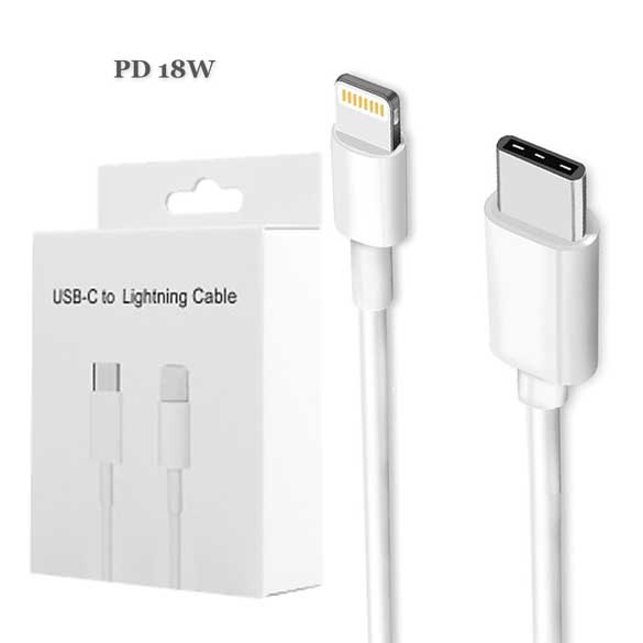 20W PD USB C to Lightning Cable for iPhone iPad