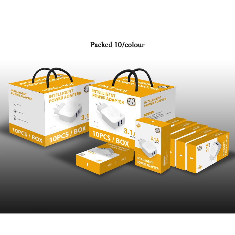 3.1A Dual usb Wall Charger