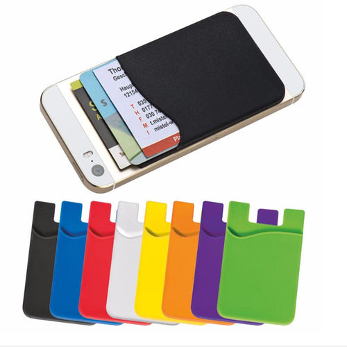Silicone Card Holder Phone Wallet Sticker