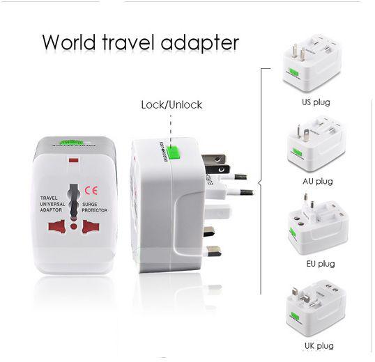 World Universal International Wall Adapter Charger All Countries
