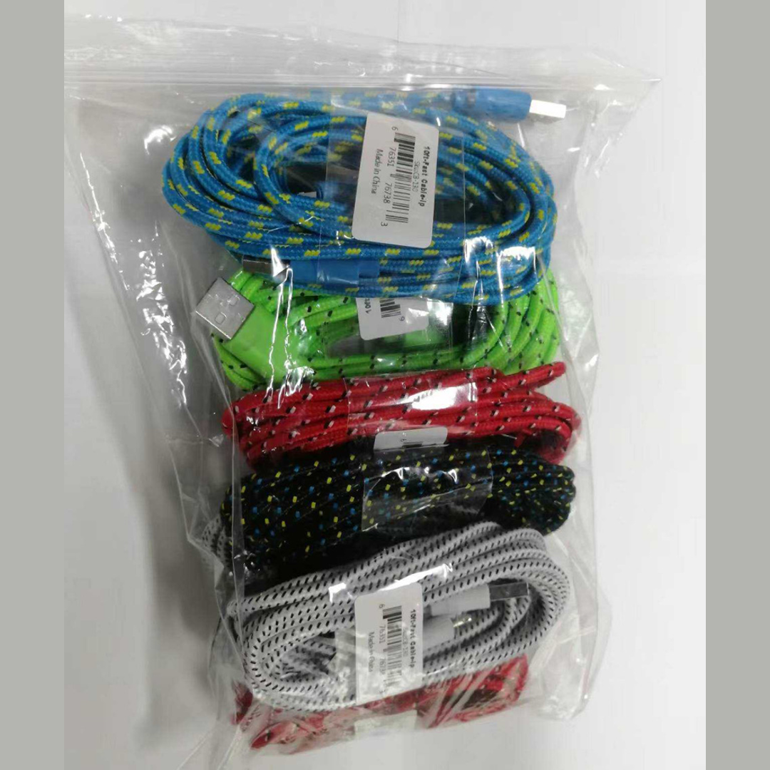 2A Fast Charging 3ft Nylon Braided USB Cable