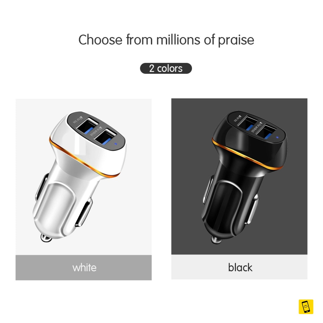 Universal 2 USB Quick Charge Car Charger