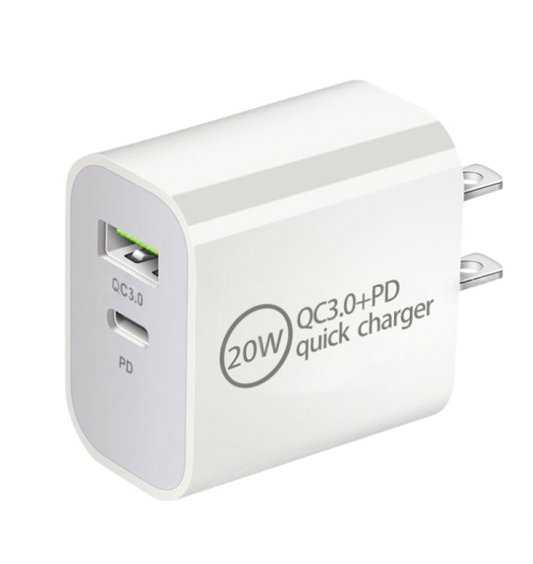 20W USB C + A PD Wall Charger