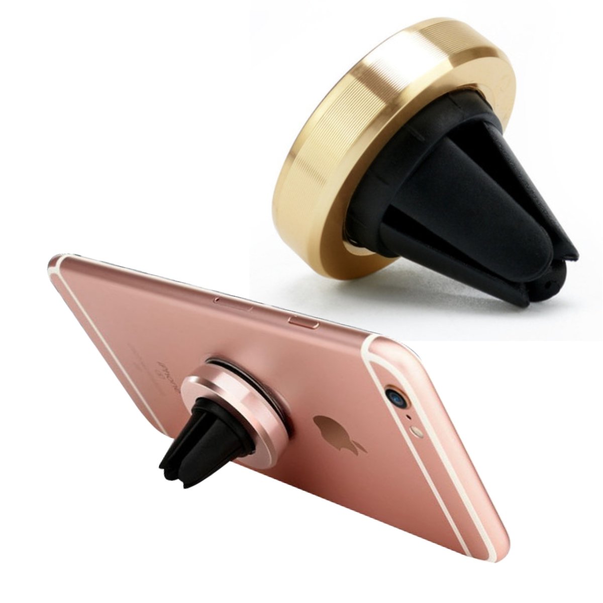 Magnetic Car Air Vent Cell Phone Holder Mount Aluminum Alloy Universal For all Smartphones
