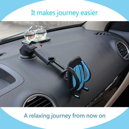 Universal Dashboard Car Phone Mount Holder [EXTENDABLE] for iPhone Samsung Google, LG, Huawei HTC