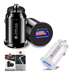 QC3.0 18W 3A USB Car Charger