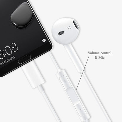 Type C Earbuds with Volume control and Mic