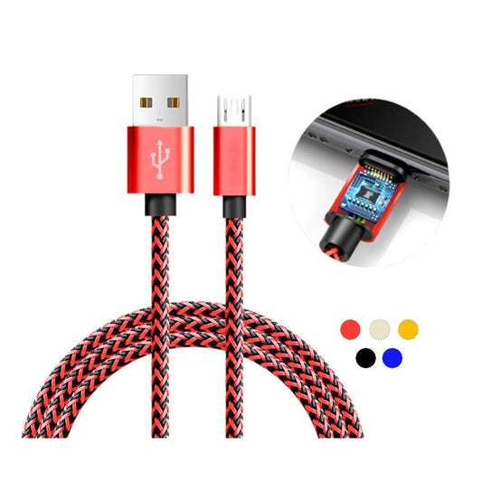 3ft 2.4A Fast charging Hemp braided Cable