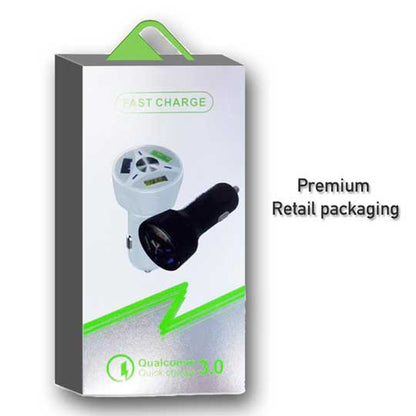 35W 7A QC3.0 Fast Charging 3 USB ports Car Charger Plug