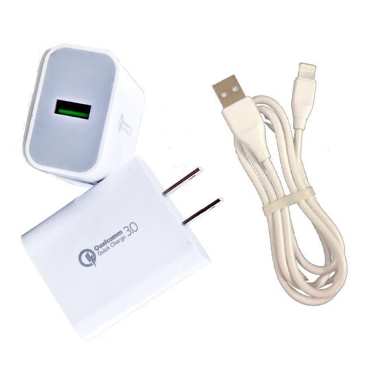 18w USB Wall Adapter + iPad Cable set
