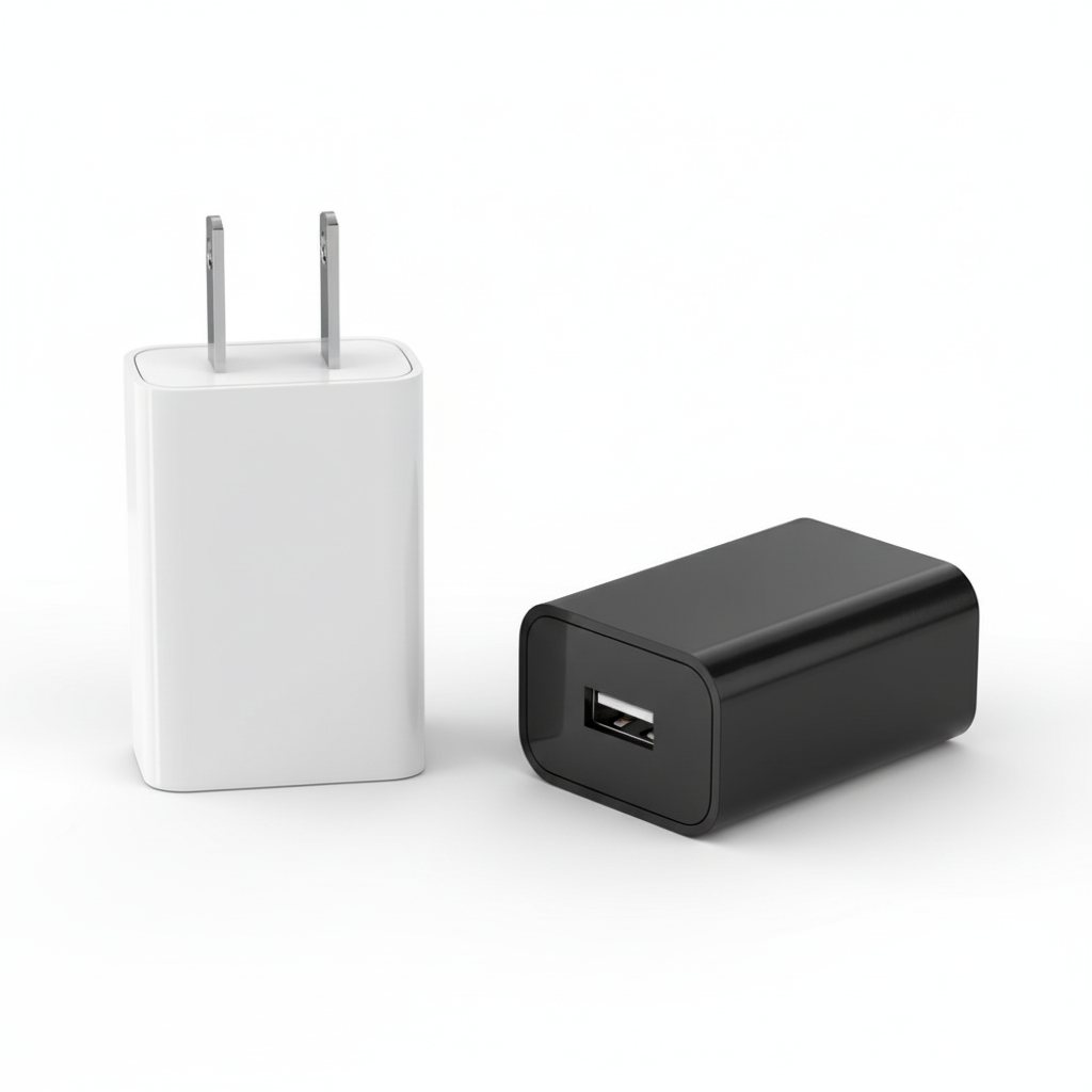 High Quality 5V 1A Wall charger adapter for iPhone [Intelligent Circuit and overcharge protection]