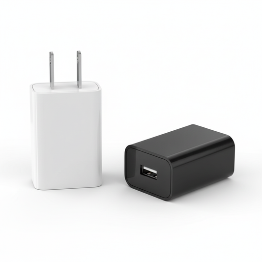 High Quality 5V 1A Wall charger adapter for iPhone [Intelligent Circuit and overcharge protection]