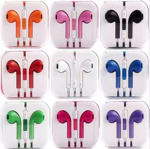 Colorful Earbuds for iPhone