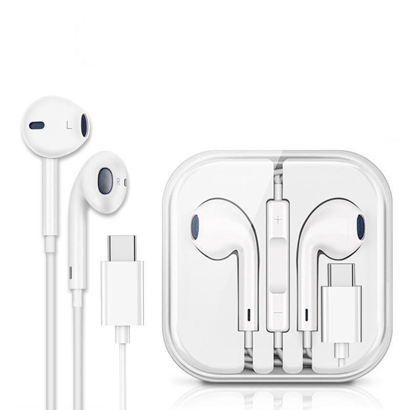 Type C Earbuds with Volume control and Mic