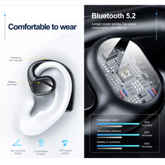 Ubudz™ U34 Bone Conduction Wireless Sports Earbuds