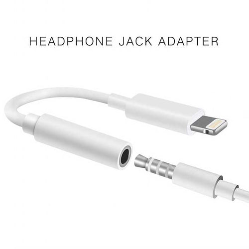iPhone lightning to 3.5mm aux audio jack adapter [Latest iOS]