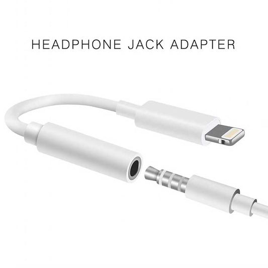 iPhone lightning to 3.5mm aux audio jack adapter [Latest iOS]