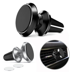 Universal Aluminum Air Vent Magnetic Car Mount Phone Holder 360 Degree Rotation For iPhone Samsung HTC LG