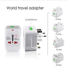 World Universal International Wall Adapter Charger All Countries