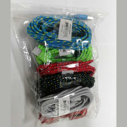 10ft long Braided USB data Cable