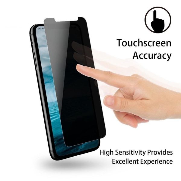 China Wholesale iPhone X Anti Spy Privacy Tempered Glass Screen Protector CHeap Factory Price Supplier Bulk Lots USA Distributor4