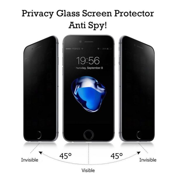 Factory Cheap Bulk China Wholesale Price Privacy glass Screen Protector Anti Spy lots USA Supplier DIstributor